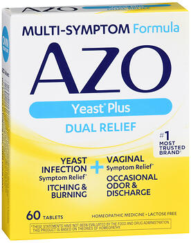 AZO YEAST TAB POLY 60