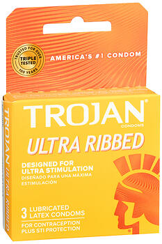 TROJAN ULT RIB LUB 94050 3