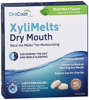 XYLIMELTS FOR DRY MOUTH 40