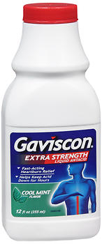 GAVISCON LIQ X/STR 12OZ