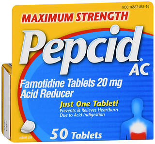 PEPCID AC TAB MAX/STR 50