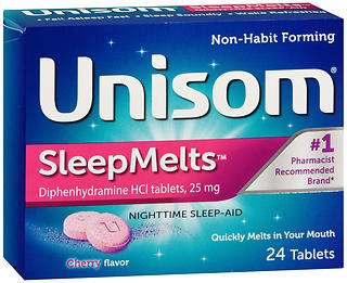 UNISOM QUICKMELTS TAB CHRY 24