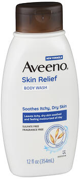AVEENO SKN RLF B/WSH F/F 12OZ