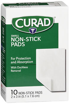 CURAD NON-STK PAD 2X3 10