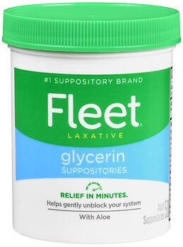 FLEET GLYCERIN SUPP ADL 50
