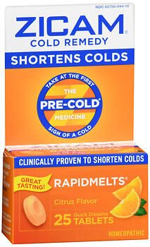 ZICAM COLD RAPID MELT+C TAB 25