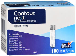 CONTOUR NEXT TEST STRIPS 100