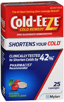 COLD EEZE CHERRY LOZENGE 25