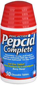 PEPCID COMPL CHEW TAB BERRY 50