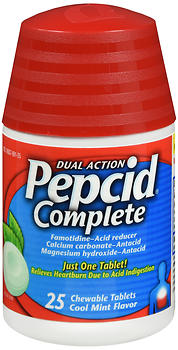 PEPCID COMPL CHEW TAB MINT 25