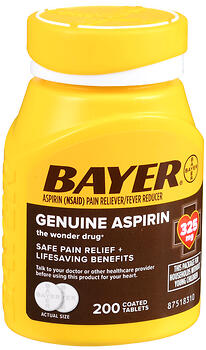 BAYER ASP TAB 325MG 200