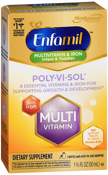 POLY-VI-SOL+IRON DROPS 50ML