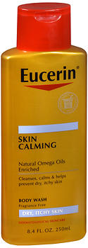 EUCERIN CALMING BDY/WSH 8.4OZ
