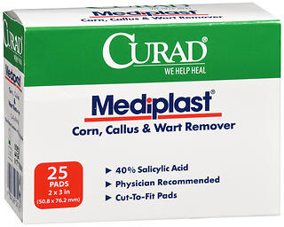 CURAD MEDIPLAST 2"X3" PAD 25