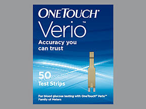 ONETOUCH VERIO TEST STRIP50