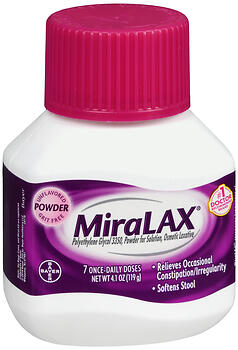 MIRALAX PWD 7DOSES 4.1OZ