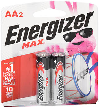 BATTERY ENER MAX AA E91BP-2