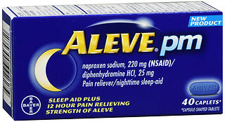 ALEVE PM CAPLET 50