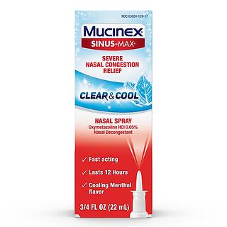 MUCINEX SIN/MAX NASAL SPR.75Z