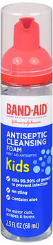 BAND-AID KD ANTISEP FOAM 2.3Z