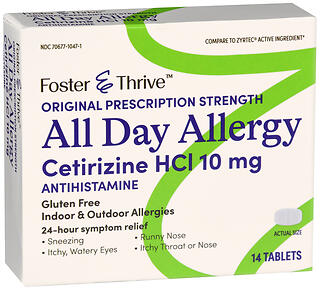 F&T ALL DAY ALLER CETI 10MG 14