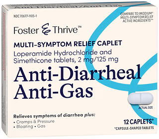 F&T ANTI DIARRH+ANTI GAS CP 12