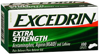 EXCEDRIN CAP EXT/STR 100