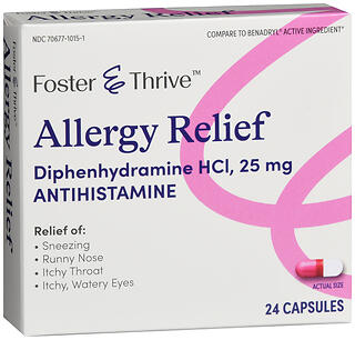 F&T ALLER REL ANTIH CP 25MG 24