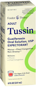 F&T TUSSIN 8OZ