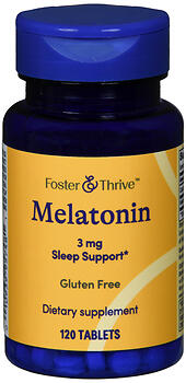 F&T MELATONIN 3MG TAB 120