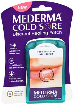 MEDERMA COLD SORE PATCH 15CT