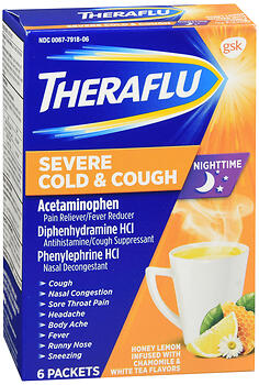 THERAFLU SEV C&C NIGHT TIME 6