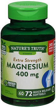 NT MAGNESIUM 400MG 72