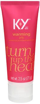 K-Y WARM JELLY LUBRICANT 2.5OZ