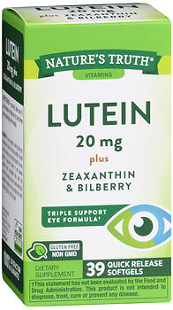 NT LUTEIN 20 MG+ZEAXAN SFTGL39