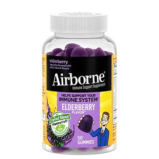 AIRBORNE ELDERBERRY GUMMY 50CT