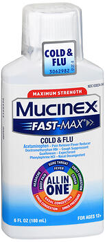 MUCINEX FAST-MAX LIQ 6OZ