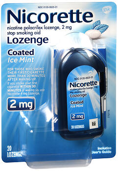NICORETTE COATED LOZENG 2MG 20