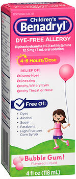 BENADRYL CH ALLER D/F BGM 4Z