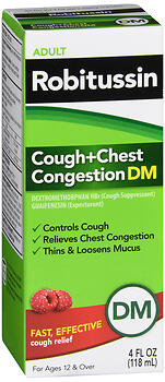 ROBITUS CGH&CH CON DM RASP 4OZ