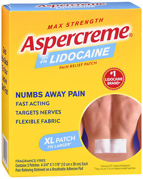 ASPERCREME LIDO XL PATCH 3