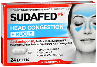 SUDAFED PE HD CGSTN+MCS 24TB