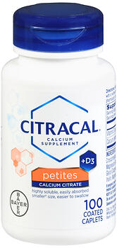 CITRACAL PETITES TAB       100