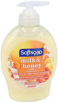 SOFTSOAP PUMP HND MLK&HNY 7.5Z