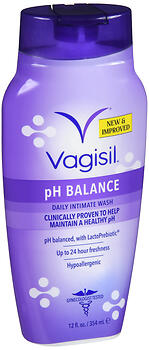 VAGISIL FEM WASH PH BAL 12OZ