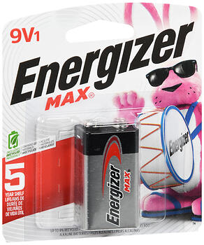 BATTERY ENER MAX 9V      522BP