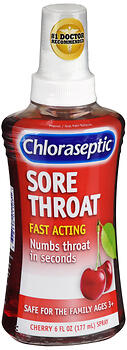 CHLORASEPT SPR CHERRY      6OZ