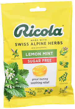 RICOLA LOZ LEM-MINT S/F  BAG19