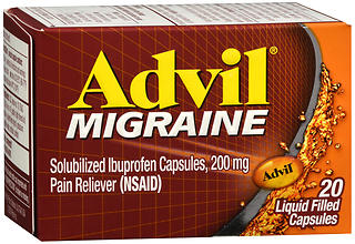 ADVIL MIGRAINE LIQGEL 200MG 20