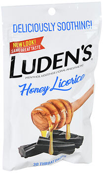 LUDEN'S THR/D HNY/LICR   BAG30